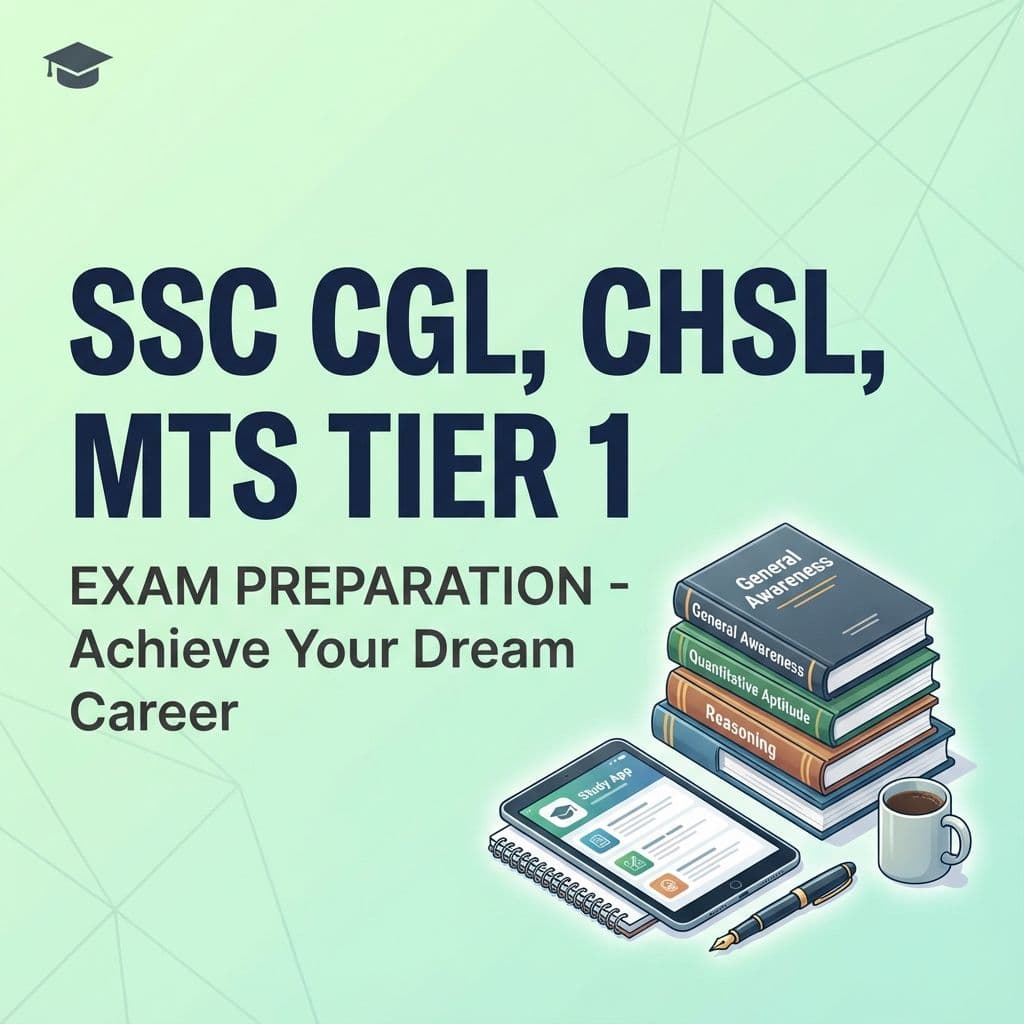 SSC CGL, CHSL, MTS Tier 1 (Preliminary examination)