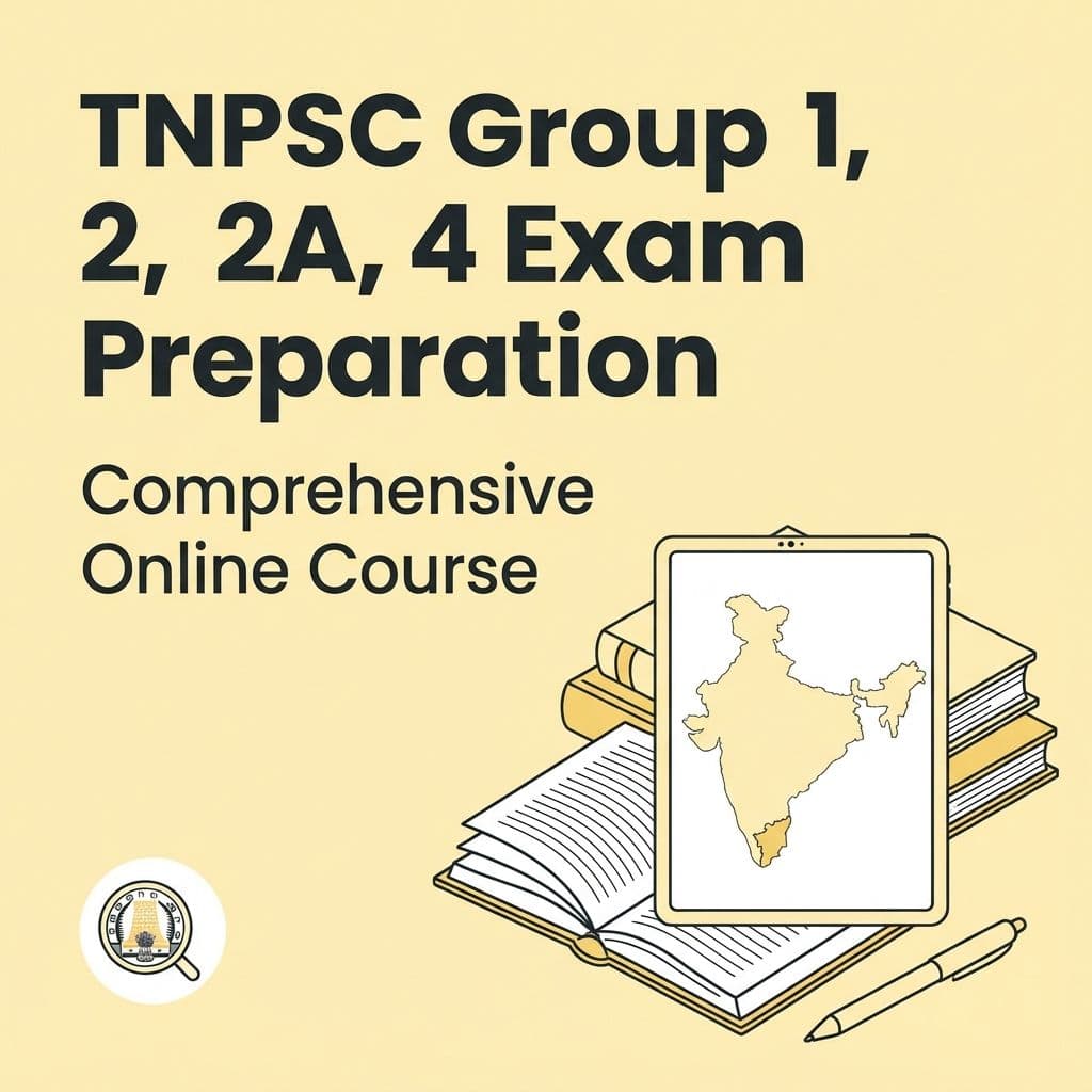 TNPSC Group 1, 2, 2A, 4 
